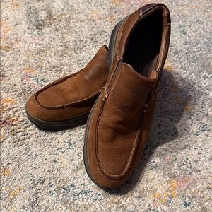 Johnston & Murphy XC4 Men’s Brown Sheepskin Waterproof Loafer 12